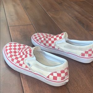red checkered vans